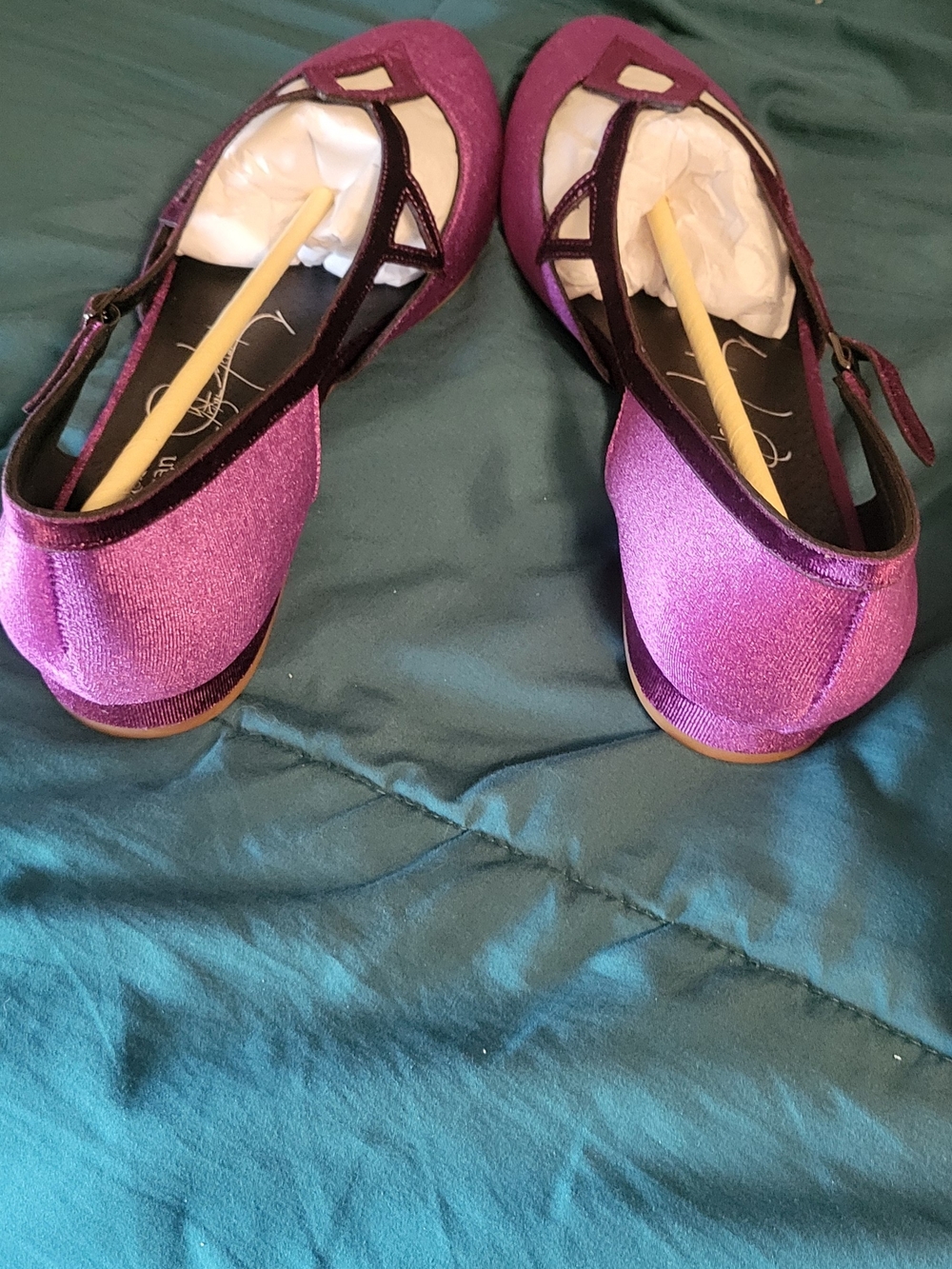 American Duchess - Mildred Vintage Flats - Christine McConnell Collection - Picture 2 of 12